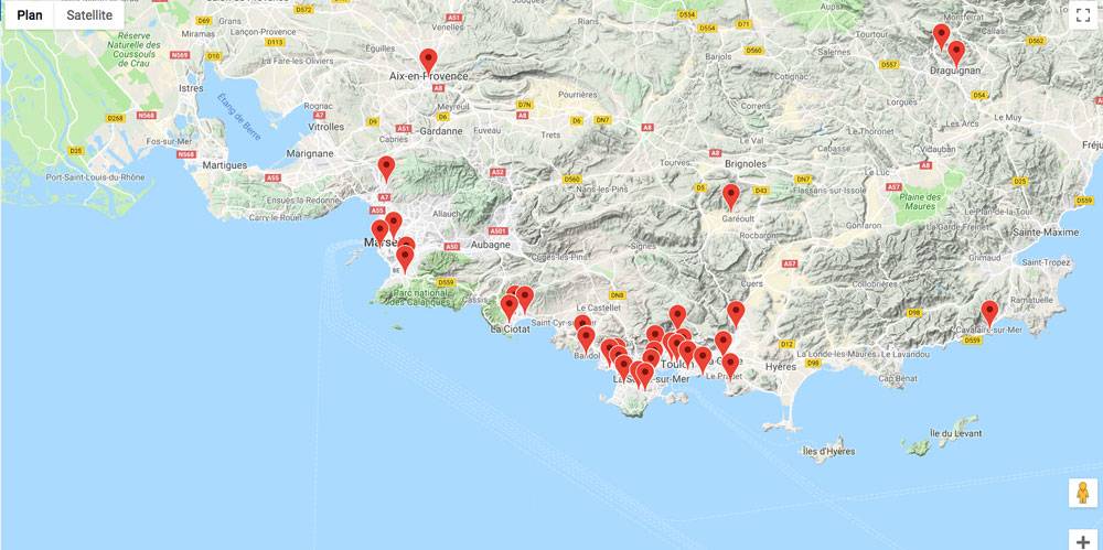Agence web digitale Toulon - Google Maps App