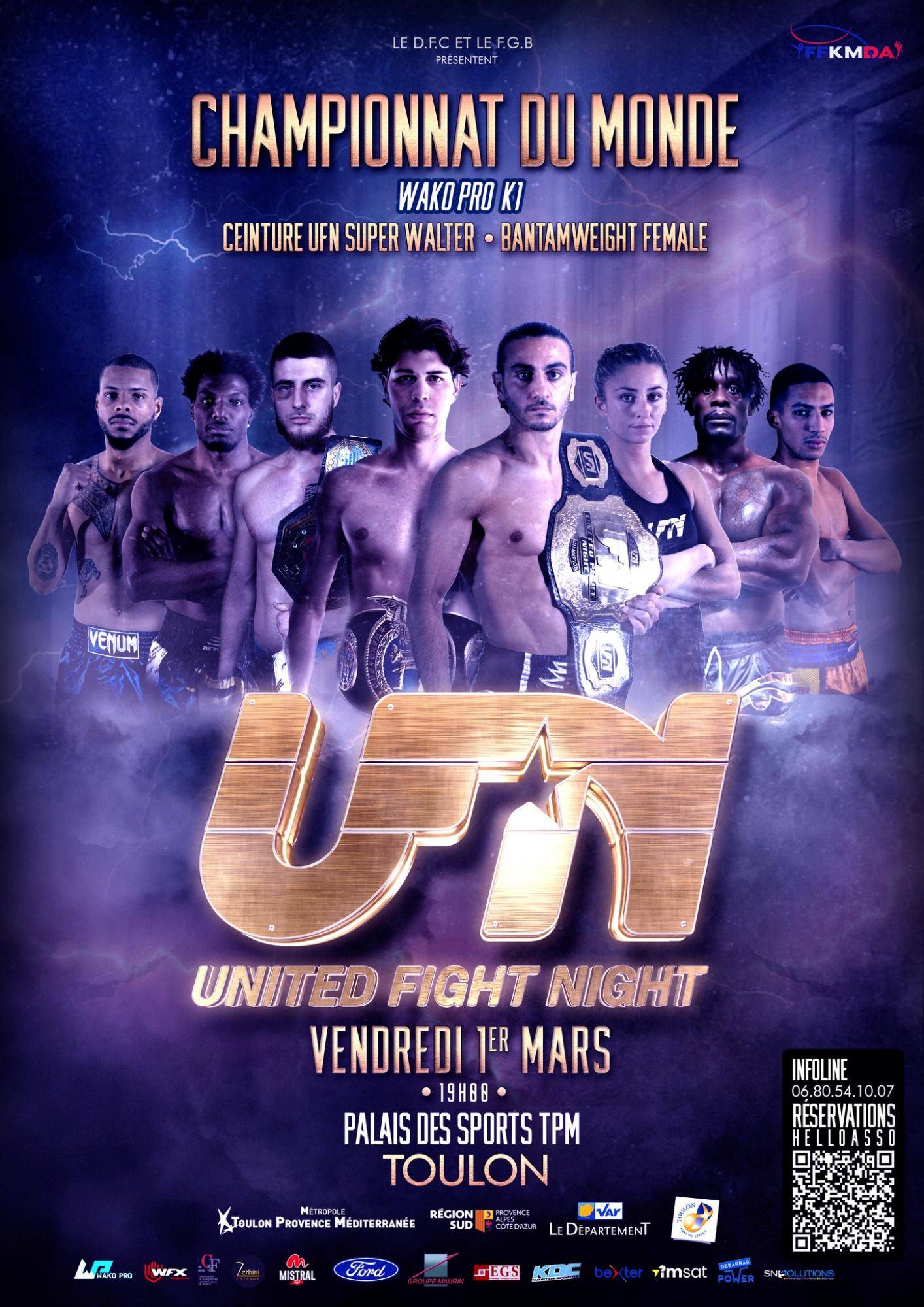 Agence Web Digitale Toulon Bexter Partenaire Officiel du United Fight Night