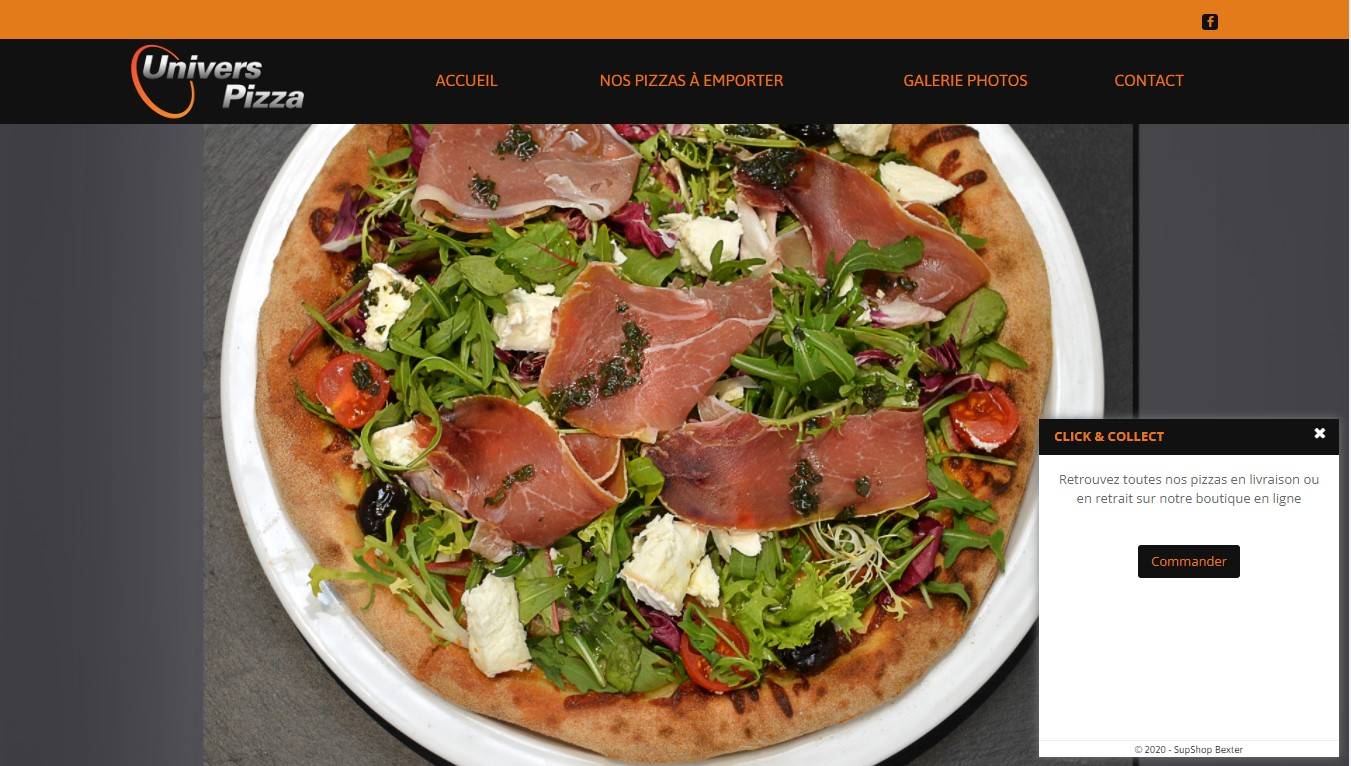 Creation Site Web, Supshop, click and collect, Pizza à emporter, Pizzeria La Ciotat, Pizza La Ciotat, Snack La Ciotat