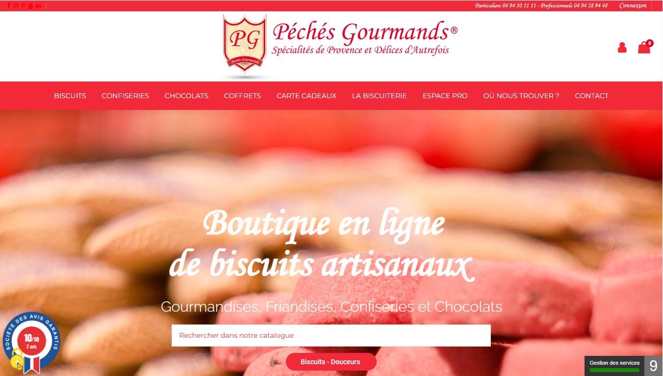 Projet Site eCommerce Prestashop