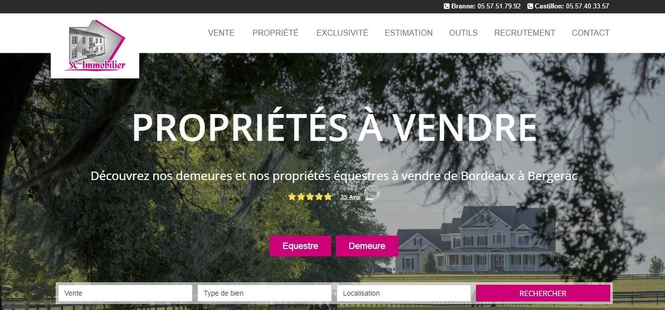 Logiciel immobilier Bordeaux - SC Immobilier