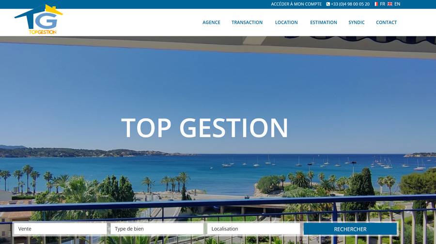 Top Gestion - Agence web digitale Toulon