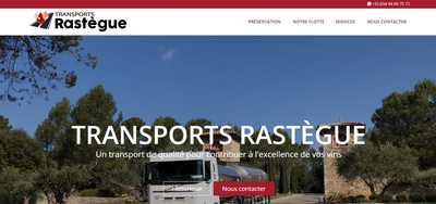 Transports RASTEGUE : Experts en Transport de Vin en Vrac depuis 1936