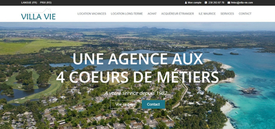 Villa Vie : Location de Villas de Luxe  Grand-Baie