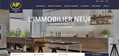 Investissement immobilier neuf : AJP et ACTEA vous accompagnent