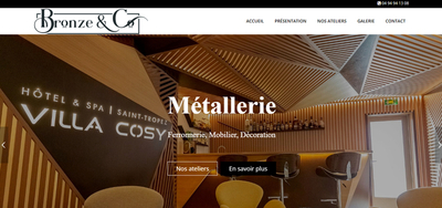 Ferronnerie sur mesure avec Bronze & Co