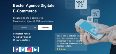 Conception de Sites E-commerce avec Bexter
