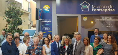 Inauguration de la Maison de l'entreprise  La Seyne-sur-Mer