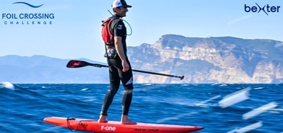 Erwan Jauffroy russit le Foil Crossing Challenge avec Bexter