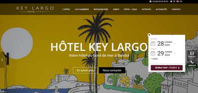 Htel Key Largo : Vivez la Mditerrane  Bandol