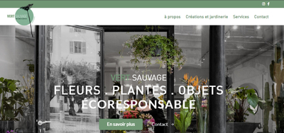 Vert Sauvage : un site web sur-mesure, authentique et raffin, sign Bexter