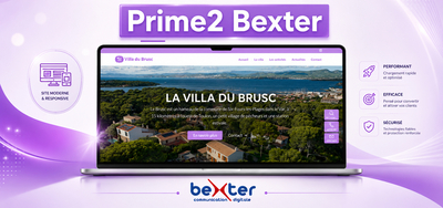 🌐 La Villa du Brusc : une nouvelle vitrine digitale sign�e Bexter !