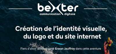 Bexter accompagne Erwan Jauffroy dans le Foil Crossing Challenge 