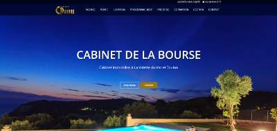 Ralisation Site Web et Rfrencement : Cabinet de la Bourse