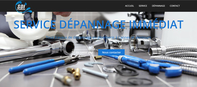 Ralisation Site Web & Web Marketing  Cannes :  SDI PLOMBERIE
