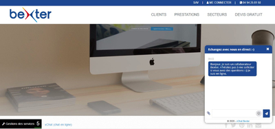 Cration  boutique en ligne Nice | Avez-vous dj pens  intgrer un live chat sur votre site Internet ?