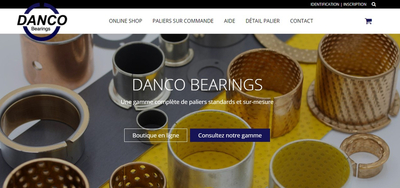 Dcouvrez les paliers lisses autolubrifiants de DANCO BEARINGS